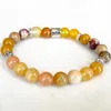 Strand MG1677 Sagittarius Zodiac Bracelet For Women 8 MM Myanmar Jade Mookaite Jasper Energy Wrist Mala Natural Gemstone Jewelry