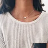 Hänge halsband lyxiga designer smycken klassiska kärlek hjärthalsband mode 18k guld hjärtan hänge för kvinnor flickor 123 u2 drop del dh4ma