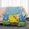 Dekens spongeBobs SquarePantes Biede sprei op het beddakdeken voor decoratieve bank slaapkamer decoratie pluizige zachte worp boho