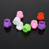 Tattoo Inks 200Pcs Colorful Ink Cups Honeycomb Shape Pigment Holder Container Mini Permanent Makeup Supplies2563117