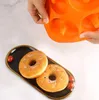 Pişirme Kalıplar Silikon Donut Pan 6 Boşluk Çörekler Sopa Kek Bisküvi Simit Kalıp Tepsi Mutfak Malzemeleri Essentials B1015
