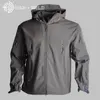 Giacche da esterno Tad Softshell Giacca tattica Sport Abiti da caccia camuffato per campeggio per campeggio Mato impermeabile