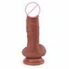 Dildos Dongs Dummy Penis Female Masturbator Male Reproductive Simulator Big Head Soft Liquid Silica Gel 221006