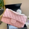 Top Damen Lederketten Handtaschen Einkaufstasche Handtasche Hochwertige Mode Große Taschen Luxus Designer Reise Umhängetasche Einfarbige Geldbörse Geldbörsen