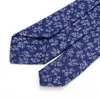 Neck Ties Brand New Men's Floral for Man Casual Cotton Slim Tie Gravata Skinny Wedding Business Ties Design Men T200805