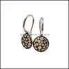 Boucles d'oreilles de mode Stud Bijoux de créateurs magnifiques couleurs rétro petits champignons ronds diamants diamants Livraison de boucles d'oreille 2022 DHIDS