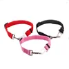 Dog Car Seat Covers Pet Cat Belt Adjustable Harness Seatbelt Lead Leash For Small Medium Dogs Travel Clip Supplies 5 Color