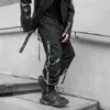 Godlikeu Streetwear Men's Multi Pockets Cargo Harem Pants Hip Hopカジュアル男性トラックパンツジョガーズズボン