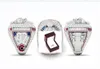 최신 챔피언십 시리즈 보석 도매 2022 Stanley Cup Championship Ring With Wood Display Box Case 팬 선물 세트