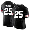 NCAA Football Ohio State Buckeyes College Jersey 15 Ezekiel Elliott 5 Raekwon McMillan 3 Michael Thomas 5 Braxton Miller 34 Carlos Hyde 17 Jerome Baker för sportfans