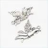 Charms 50st/Lot Phoenix Birds Alloy Charms Retro smycken g￶r DIY Keychain Ancient Sier Pendant f￶r armband￶rh￤ngen Halsband 35x DHPU3