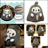 Jewelry Pouches Bags Jewelry Pouches Bags Plush Grim Reaper Stuffed Doll Soft Throw Pillow Decorations Children Kids Birthday Presen Dhkdi