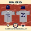 Baseball Jerseys nya College Baseball Wears 2021 Kansas City Monarchs NLBM Negro Leagues Baseball Jersey Robinson Kansas City Monarchs Negro League Hemma Borta