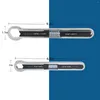 2Pcs Total Wrench 7 Inch And 9.5 Universal Set Adjustable Double Head Spanner Multi-function Auto Repair Tools