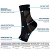 Sports Socks Plantar Fascia Compression Foot Sleeve Anti Trötthet Män Kvinnor Ankelstorlek EU 41-45