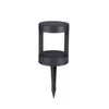 Modern LED Ground Plug Lawn Lamp Courtyard Villa Garden Park Street Outdoor Waterproof Landscape Lighting