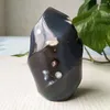 Dekorativa figurer Natural Stone Killer Whale Agate Crystal Flame Home Decoration Gemstone Chakra Healing Crystals