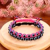 Handmade Turkish Lucky Evil Blue Eye Bracelets For Women Men Blue Eyes Braided Red Rope Lucky Bracelet Friendship Jewelry