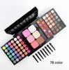 Eye Shadow 78 Color Professional Makeup Palette Set Matte Shimmer Eyeshadow Concealer Brighten Waterproof Cosmetics