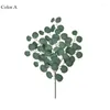 Decorative Flowers Artificial Plants Eucalyptus Leaf Vine Christmas Decoration Vase For Home Wedding Garden Rose Arch Scrapbooking Fake