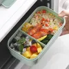 Dinnerware Sets Thermal Insulation Bento Box For Students And Children Large Capacity Storage Container Microwave Heating Tableware