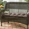 Oreiller extérieur banc coton meubles de jardin causeuse Patio chaise longue canapé décoratif S Tatami Long