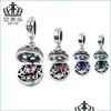 Charms Authentic 925 Sterling Sier Love Gift Box Dangle Ball Charm Pendant Fit Women Bracelet Necklaces Jewelry Drop Delivery 2022 Dhh1A