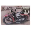 Samochód samochodowy motocykl armia malarstwa sztuki dekoracja vintage Route 66 Tin znak plakat Decor Home Decor do baru pub metalowe żelazne tablice naklejki