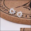 stud 45 Styles Creative Ear Buds Fashion Snowflake Beer Crystal Rhinestone Pearl New أقراط إسقاط تسليم 2022 مجوهرات حلق DHP0T