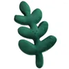 Kussen groene bladworp wasbaar voor creatief ornament accessoire kinderen kamer kinderdagverblijf decor dropship