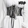 Belts Elastic Waistband For Women Waist Corset Wide Black Lace Slimming Body Adjustable Ceinture Femme Fajas Dress Gi F3s4