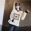 أزياء رجال المرأة جودة المصمم سفن الصوفية رسائل Pullover Men Hoodie Long Long Sweatshirt Sweater Sweater S-XL