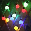 Saiten 3M G45 Globe Bulb Outdoor Wasserdichte LED-String-Lichter mit 20 klaren Vintage-Weihnachtsgirlanden für Patio-Party-Dekor