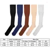 Sports Socks Compression Stockings Elastic Nylon Leg Pain Relief Knee High Support Varicose