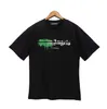T1ku Chemises pour hommes T-shirts Palms Palmangel City Designer Limited Jet d'encre Lettre Impression Femmes Voilier Manches courtes Casual 41
