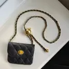22SS midja väskor Kvinnor Luxur Designer Mini Justerbara kedjebälten Kidney Small Fanny Pack Fashion Chest For Phone5016652