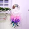 Dream Catcher Pink Decorative Objects Tree of Life Wind Chimes Hanging Decoration Studenter Födelsegradering Gift 1223253