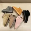 Hot Sell Aus Classic Women Ultra Mini Snow Boots Slipper U F22 Winter New Popular Coled Sheepes Purphing Plush Atting Warm Boots with Card Guper Gifts Beautiful Gifts