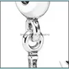 Charms 100% 925 Sterling Sier Paris Tour Eiffel Dangle Charm Fit Original Bracelet Européen Mode Bijoux Accessoires Drop Deliver Dhkkq