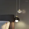 Kroonluchters biewalk modern bed kristal kroonluchter goud zwarte lange lijn dubbele led interieur verlichting slaapkamer eetkamer bar