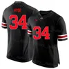 NCAA Football Ohio State Buckeyes College Jersey 15 Ezekiel Elliott 5 Raekwon McMillan 3 Michael Thomas 5 Braxton Miller 34 Carlos Hyde 17 Jerome Baker for Sport Fans