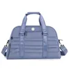 Lu Duffel Bag Yoga Handbag Gym Fitness Travel Outdoor Sports Bags Shoulder Bags 6 color Large Capacity