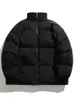 Heren down winter jas vrouwen casual solide stand kraag lagen vrouwelijke warme parka's vrouw