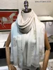 Luksusowy zimowy kaszmirowy szalik drobny nadruk dla kobiet projektanci marki miękki i gęsty wełniany wełniany wełniany szal powyżej 300G 62x195 cm