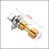 Motorradbeleuchtung H4 18W Led 3 Cob Dc 12V Weißer Motorradscheinwerfer BB 2000Lm 6500K Hi/Lo Beam Hochleistungs-superhelle Lichtlampe Dhsaw