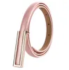 Belts Fashion Women Cow Bright Patent Leather Female Strap Arrival Thin Cowhide Waistband For Jeans Dress Real Belt