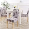 Home Textile Chair Spandex Elastic Removable Chair Cover Stretch Anti dirty Wedding Seat Covers Dining housse de chaise 1/2/4/6PCS