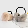 Berets Winter Women Earmuffs Fur Headphones Ear Bag Warm Cute Comfortable Autumn Unisex Female Muffs Ladies Solid Cover