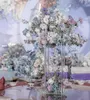 Nouveau style décoration présentoirs acrylique fleur support pour mariage clair présentoir cristal scène pilier 419