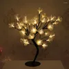 Strings Christmas Led Lights Lamps Bedroom Decorating Girl Heart Room Fiber Branches Ins Peace